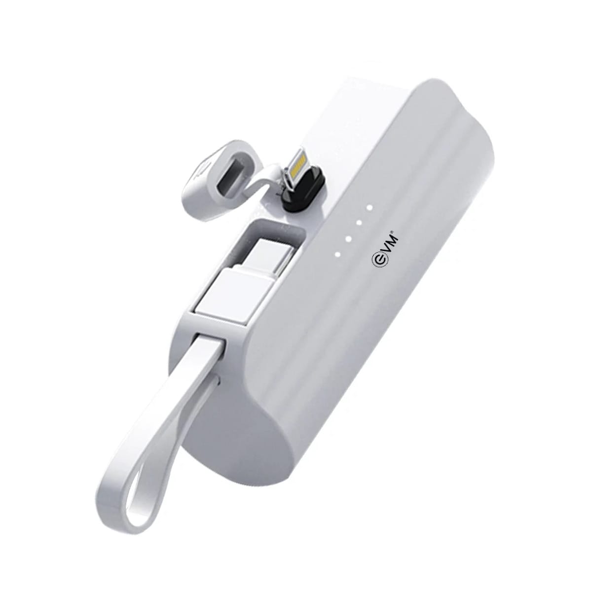 evm power bank white color